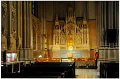 New York 2011, the St. Patrick´s Cathedral, interior, dedicada a Ryszard Basta