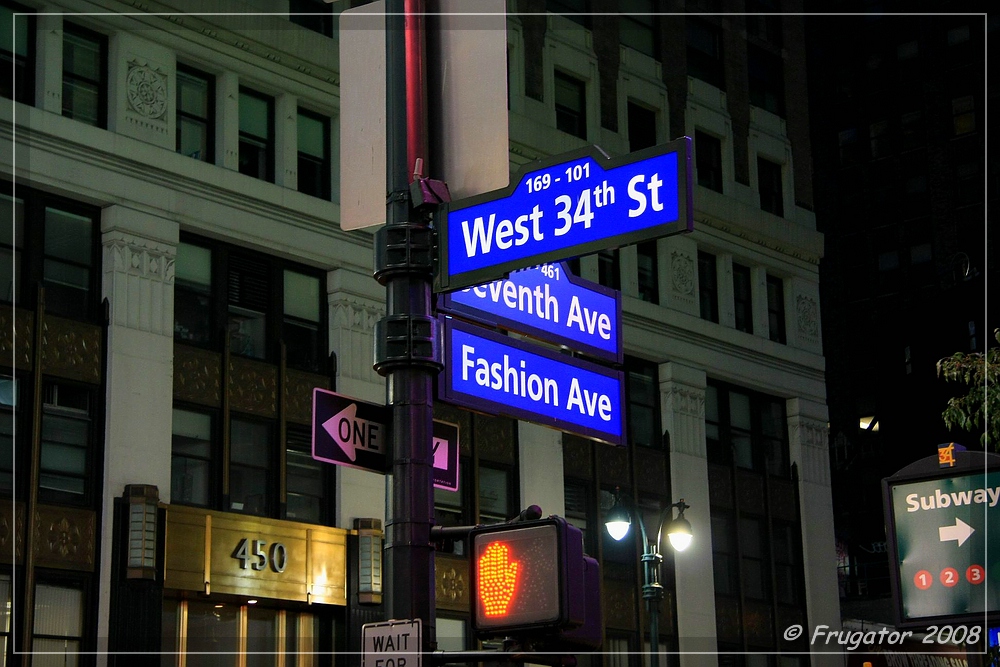 New York: 34th Street / Ecke 7th Avenue