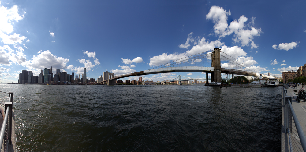 New York - 61 - East River Brooklyn Bridge