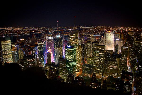 New York at night