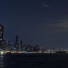 New York at night.
