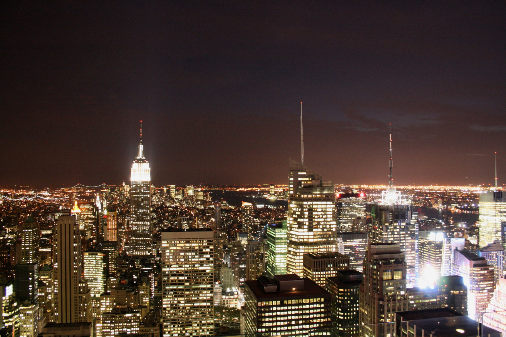 New York bei Nacht