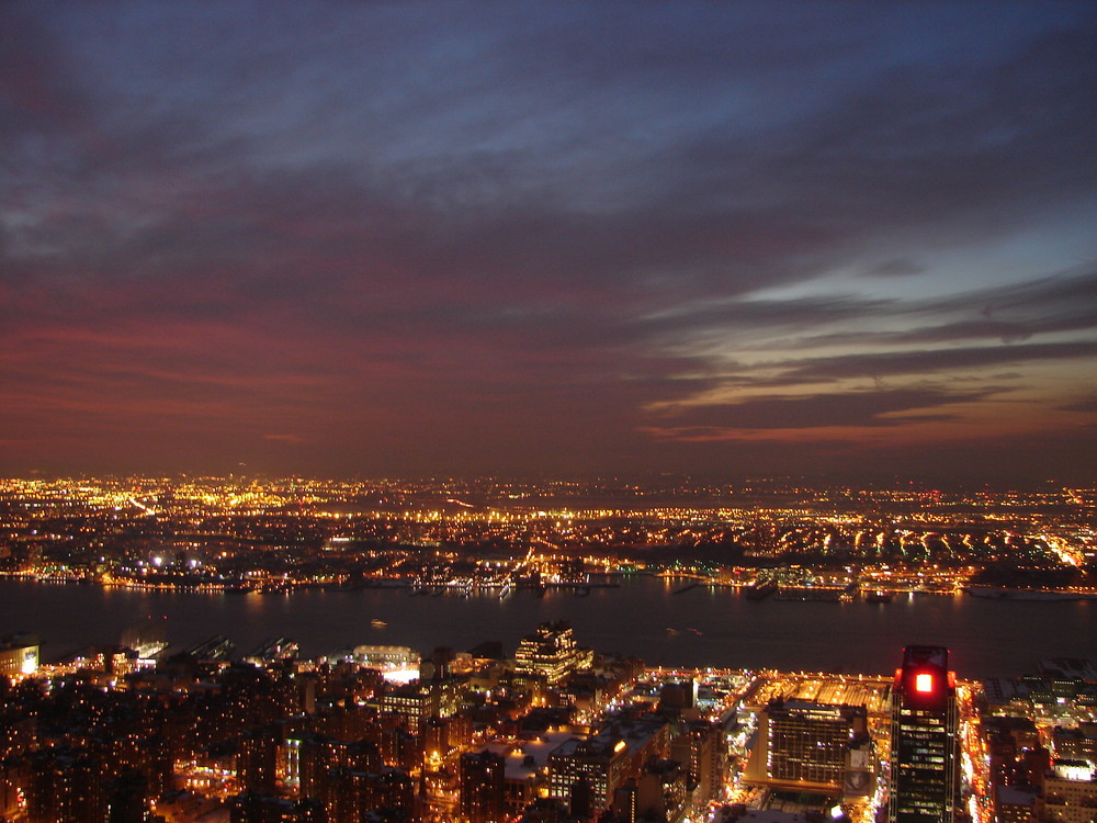 New York bei Nacht