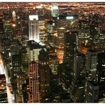 New York bei Nacht ...