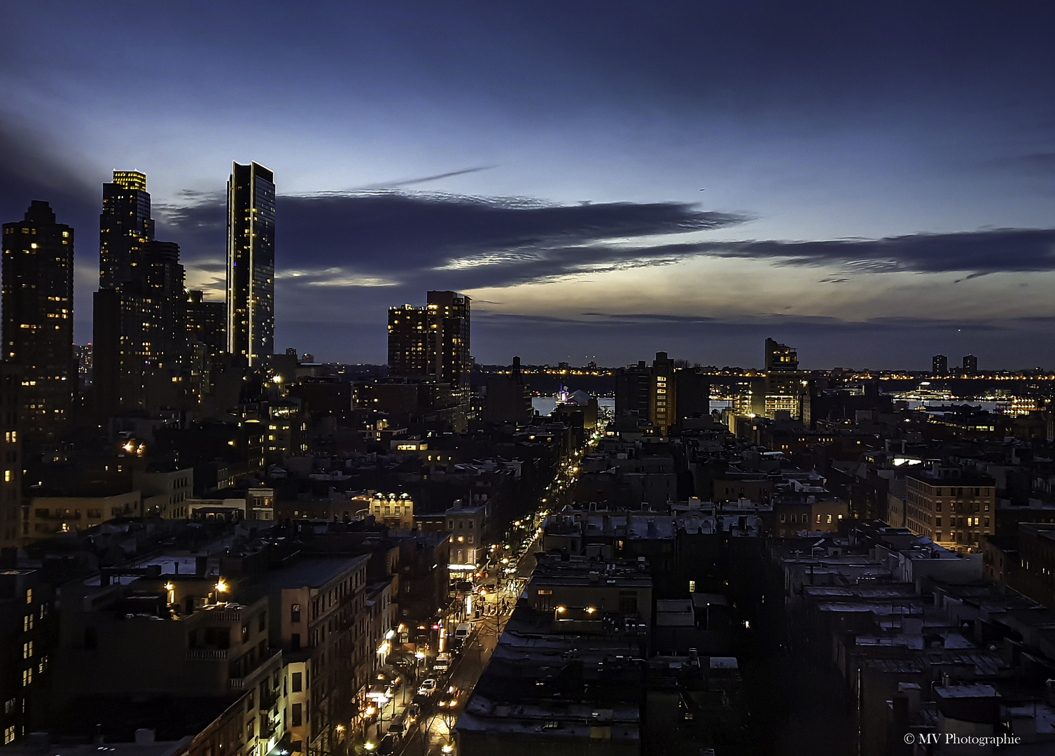 New York bei Nacht