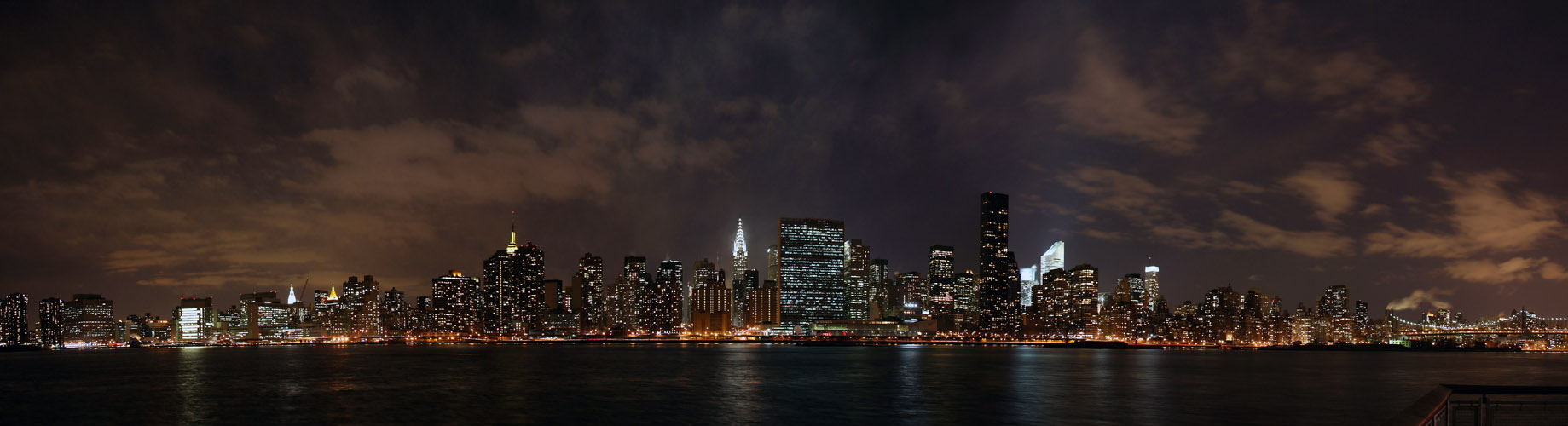 New York bei Nacht