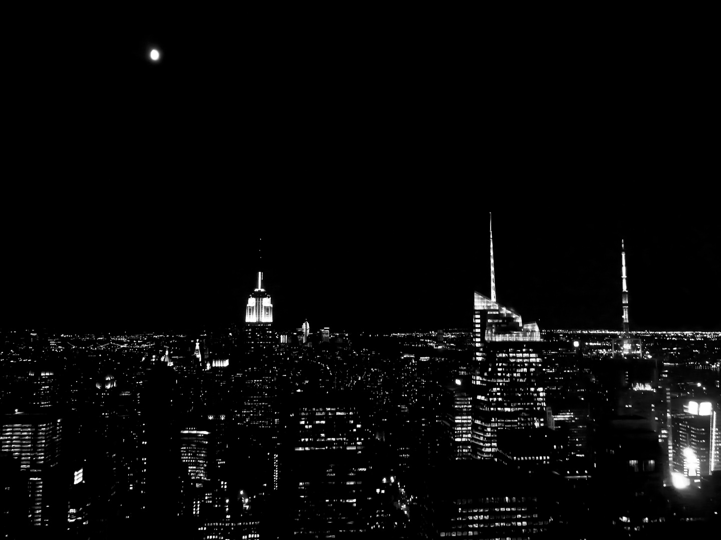 New York bei Nacht