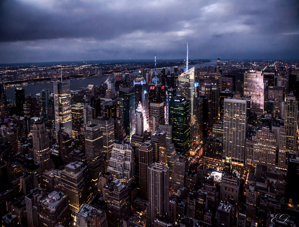 New York bei Nacht