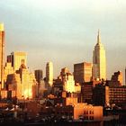 New York beim Sonnenuntergang