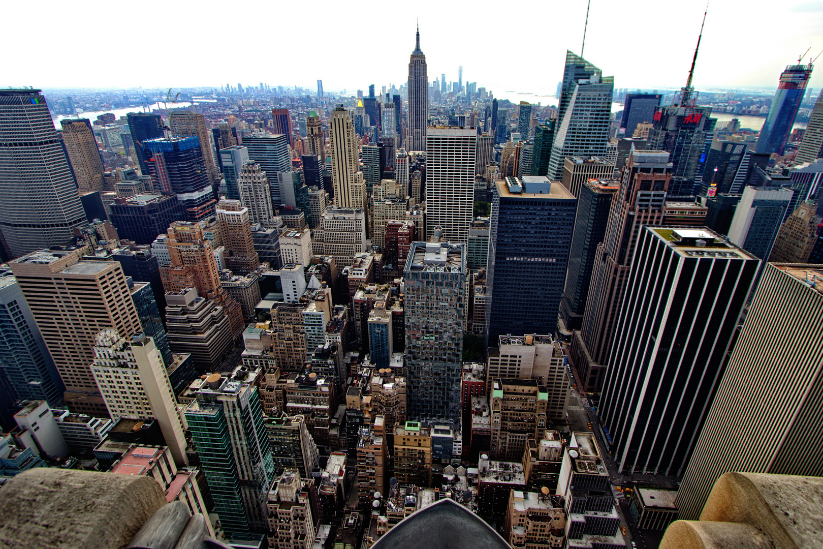 NEW YORK , Blick auf Manhatten