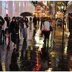 New York, Broadway, continúa lloviendo