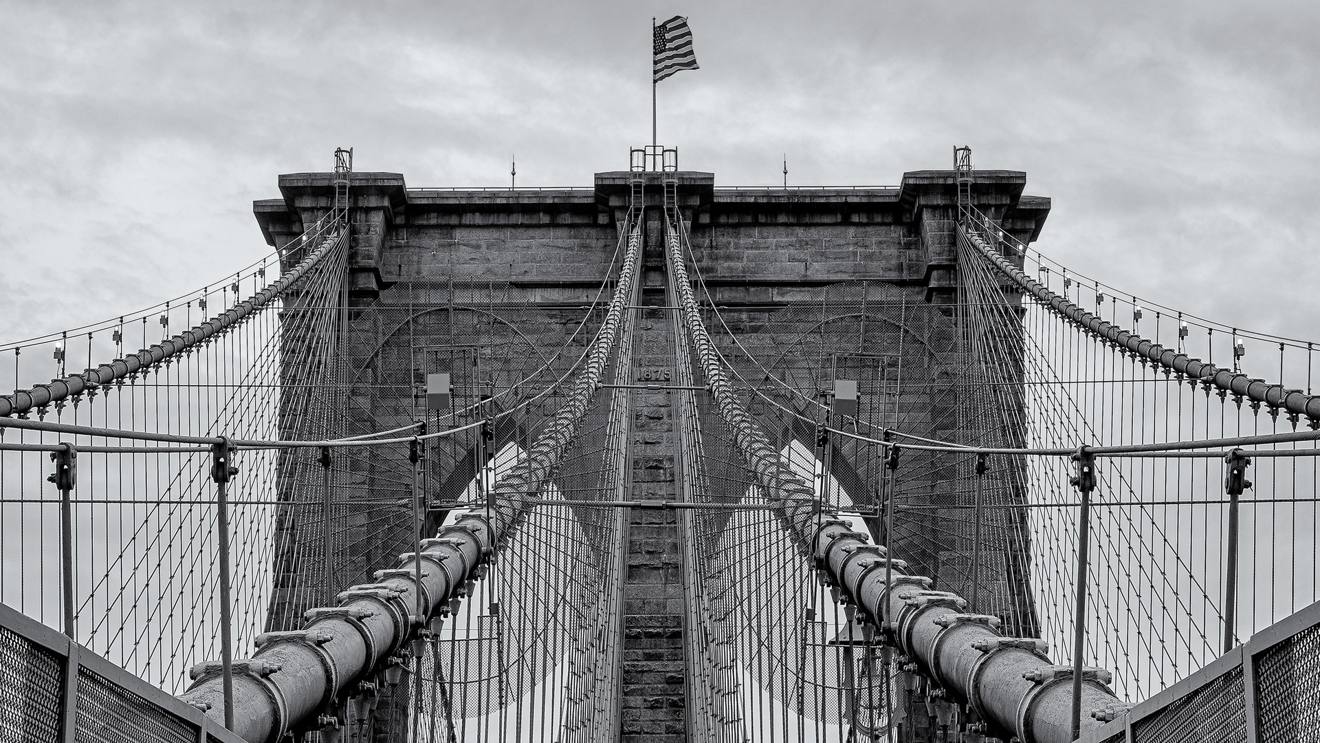 New York. Brooklyn Bridge.