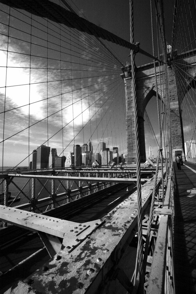 new York Brooklyn Bridge