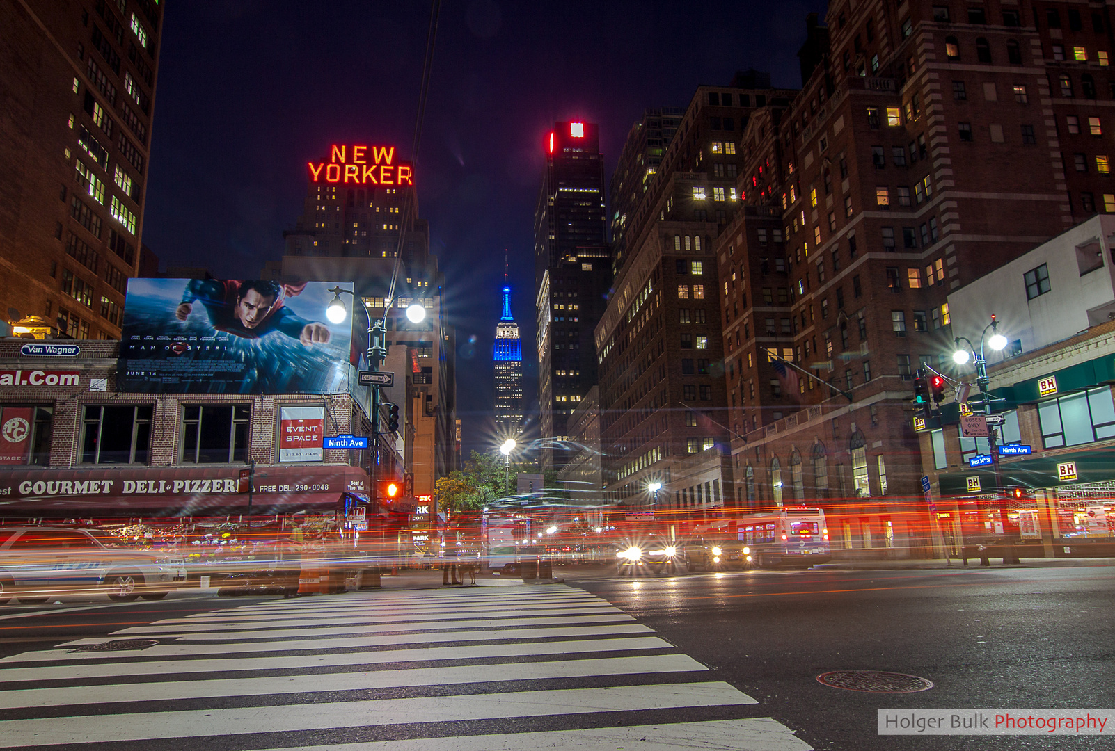 New York by night