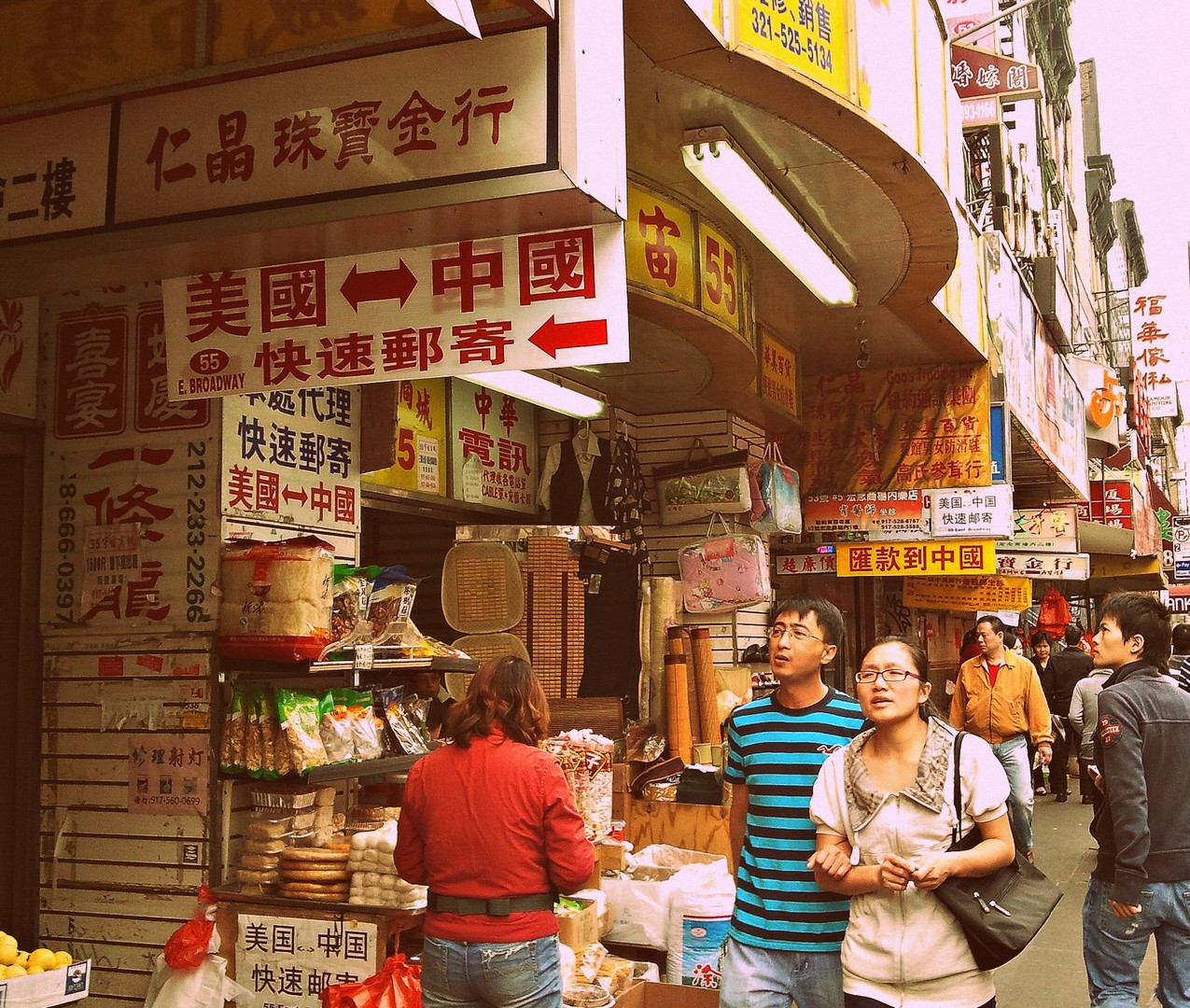 new york - china town