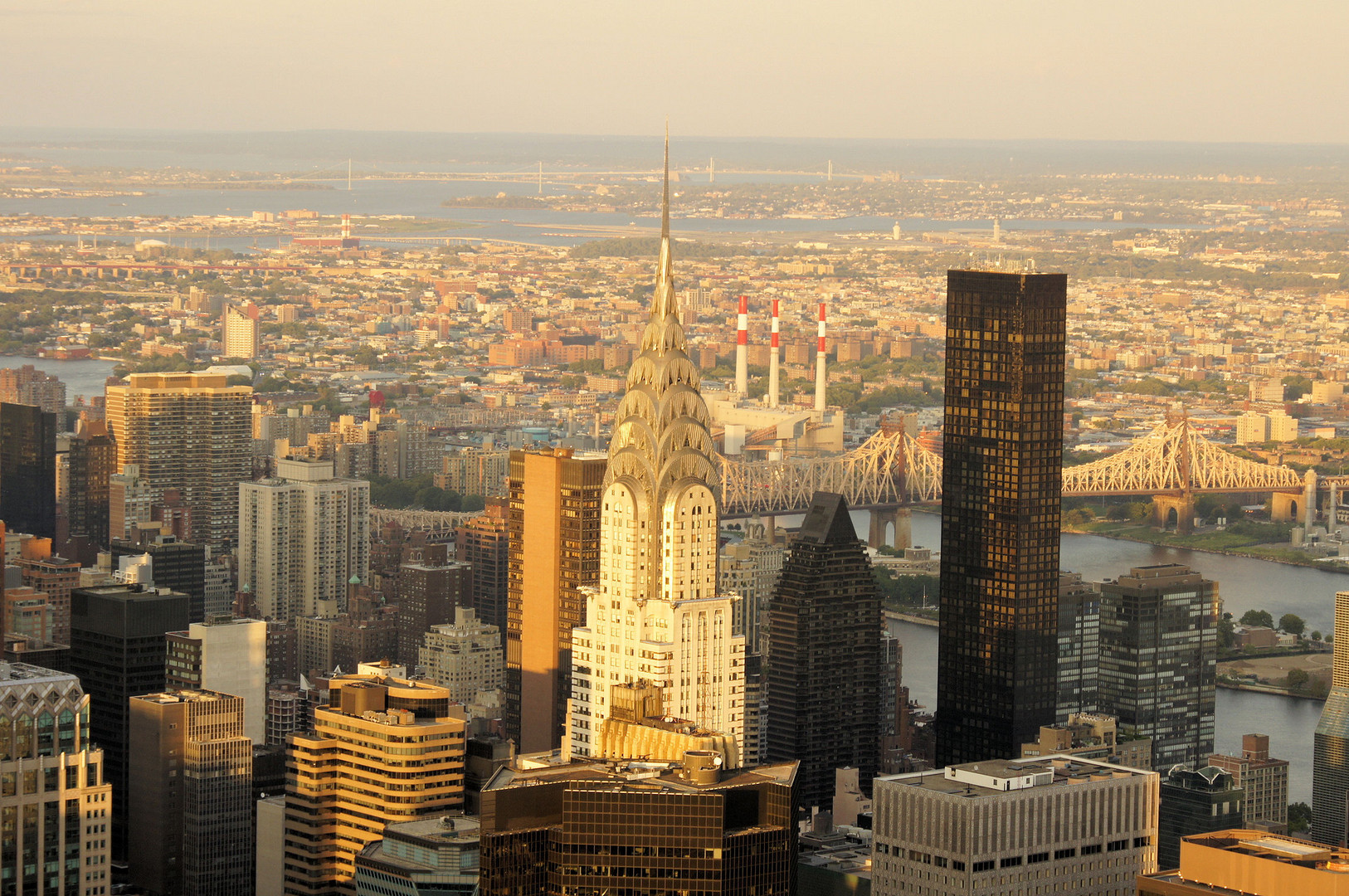 New York - Chrysler Building - im goldenen Licht