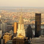New York - Chrysler Building - im goldenen Licht