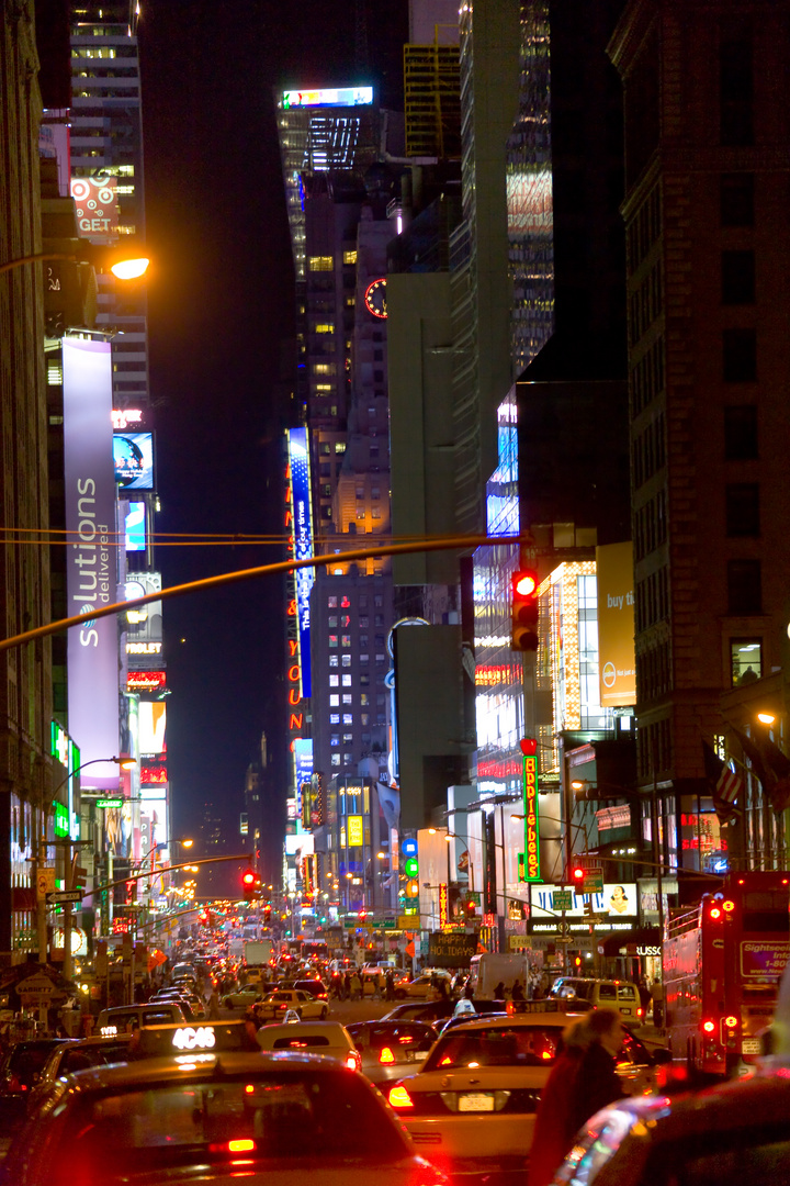 New York City #1 Times Square bei Nacht