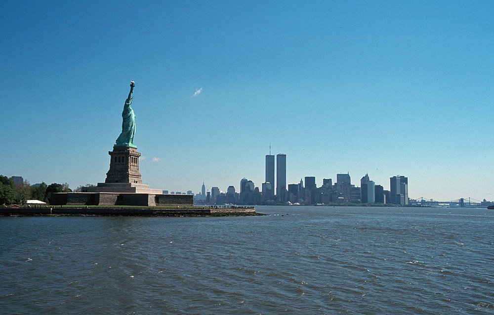 New York City 1998, Blick auf Südspitze von Manhattan