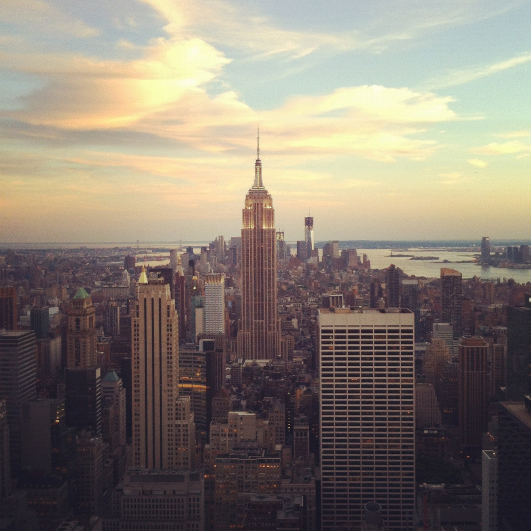 New York City and the Sky