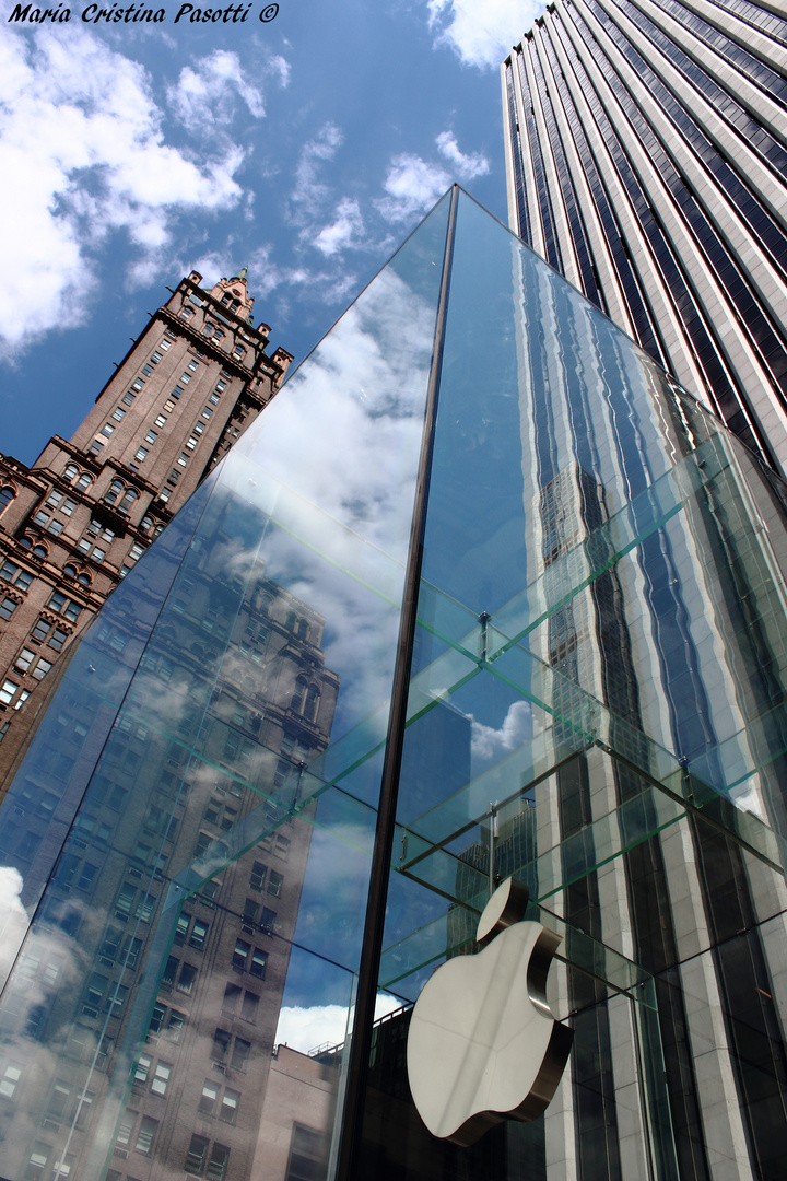 New York City Apple in the Big Apple Foto Immagini world, apple