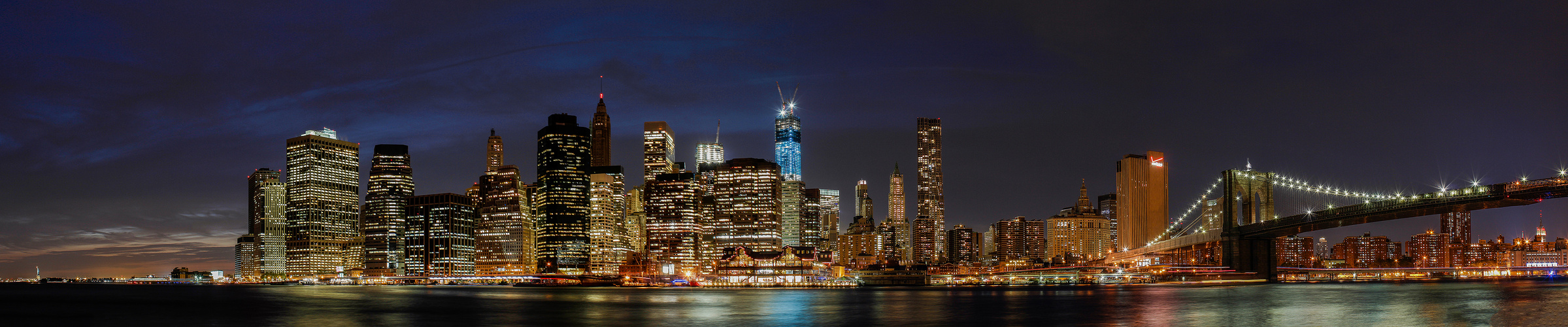 New York City at night