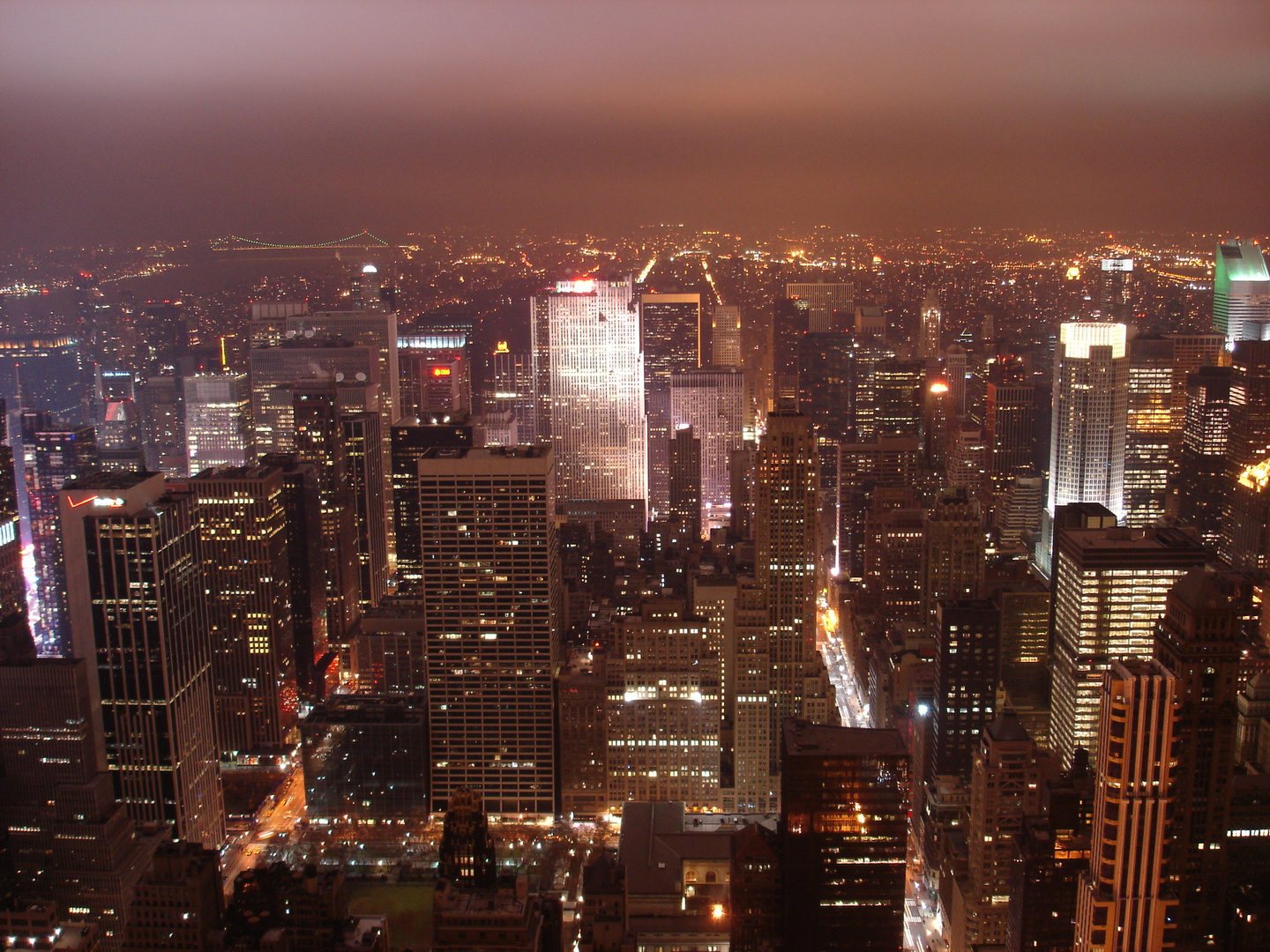 New York City bei Nacht