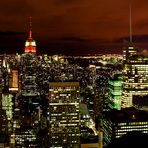 New York City bei Nacht