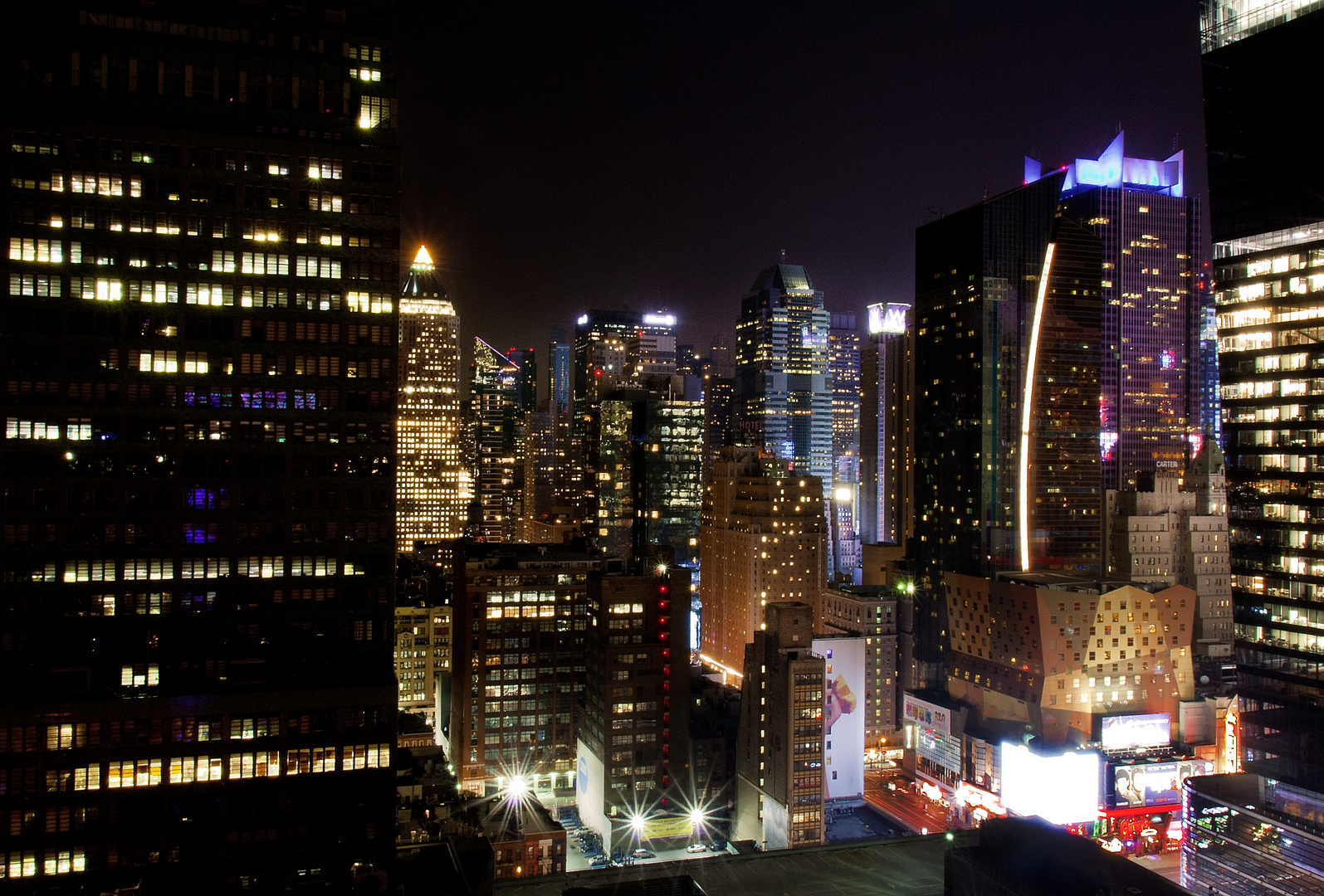 New York City bei Nacht