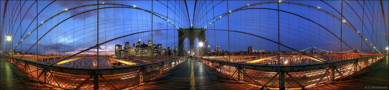 New York City - Brooklyn Bridge Pano [Part VI]