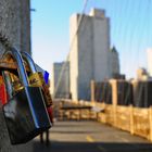 New York City Brooklyn Bridge True Love safty lock