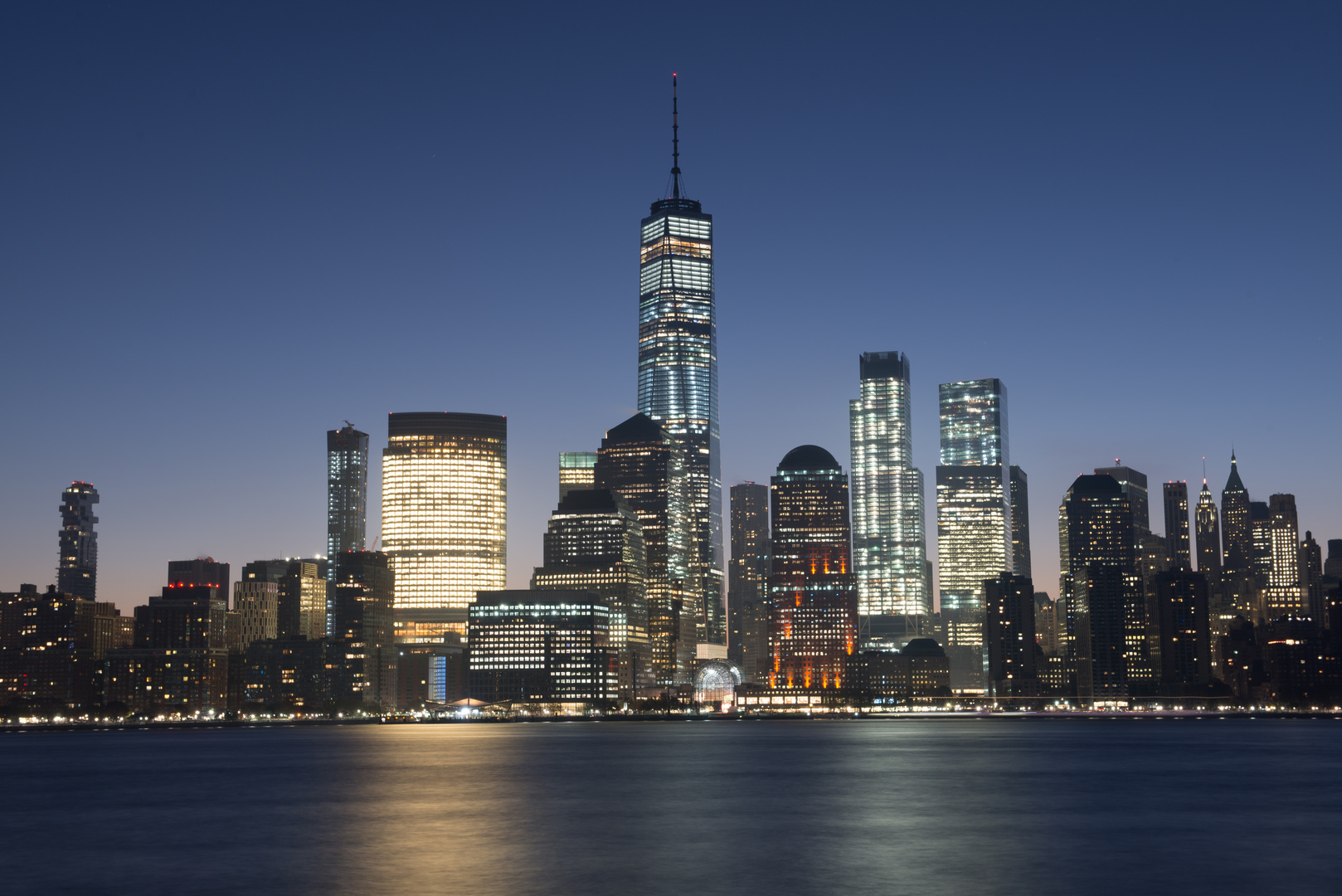 New York City by night 