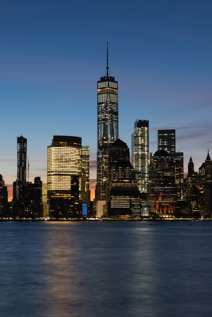 New York City by night 