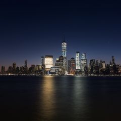 New York City by night 