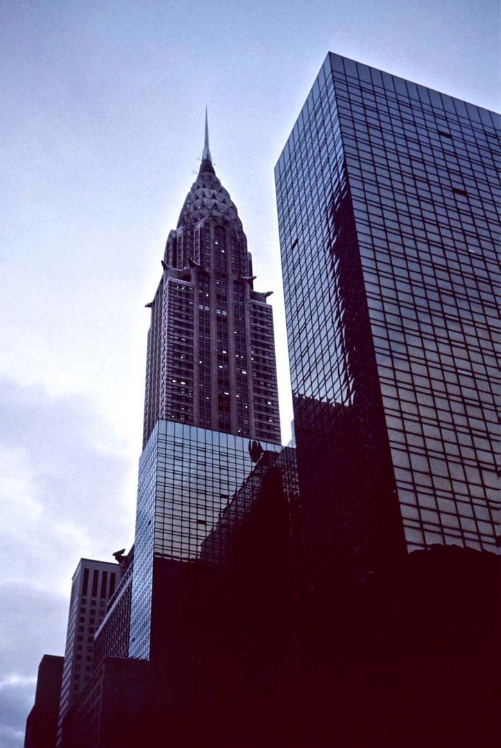 New York City, Chrysler Building, 1989