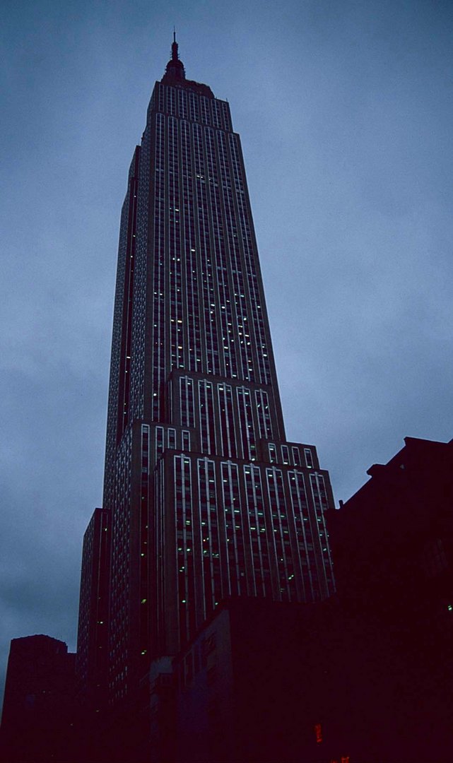 New York City, Empire State Building, 1989