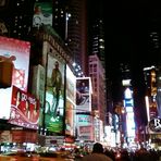 NEW YORK CITY IN MOTION AT NIGHT