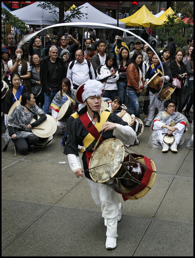 New York City. Korean Town.