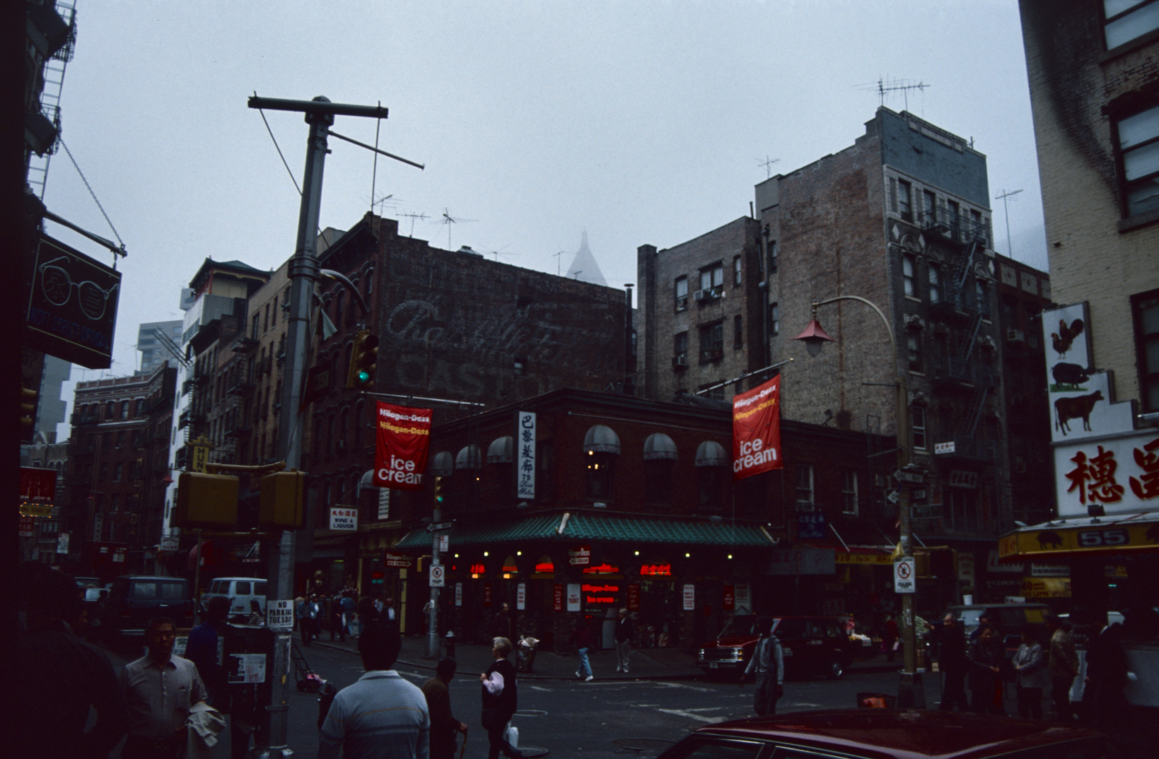 New York City, Manhattan, Chinatown 1989