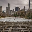 New York City - Manhattan - Skyline und Eisstadion