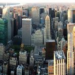 New York City, Midtown at sunset