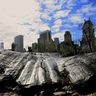 New York City Skyline aus Central Park