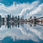 New York City Skyline & Brooklyn Bridge