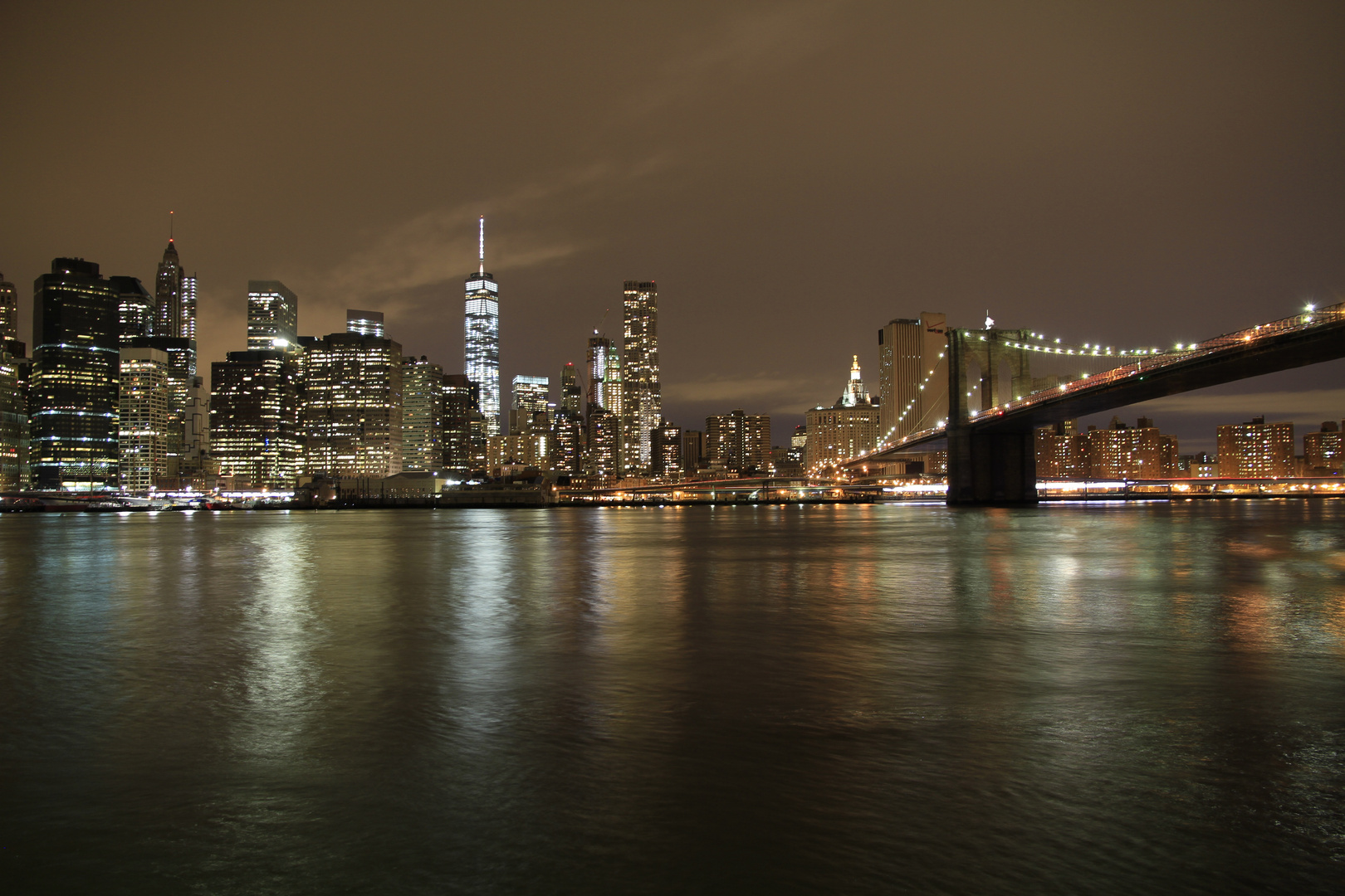 New York City Skyline by Night