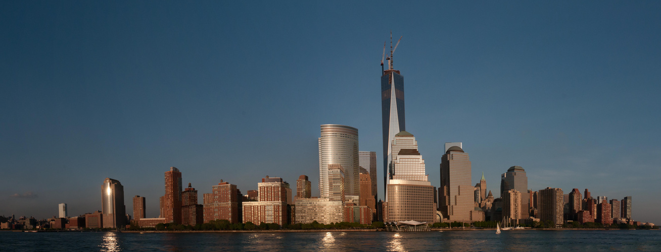 New York City Skyline Hudsonriver