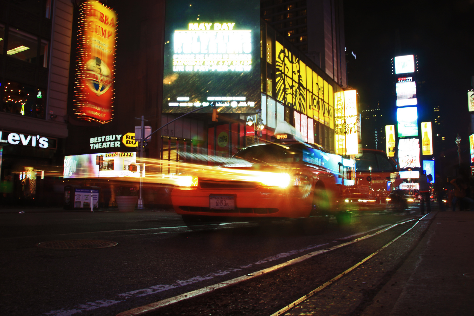 New York City Taxi Cab @ Times Square