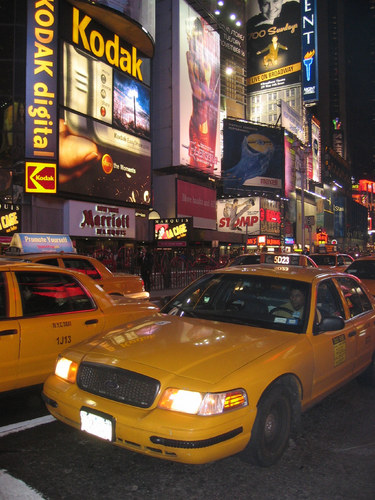 New York City Taxi - Times Square