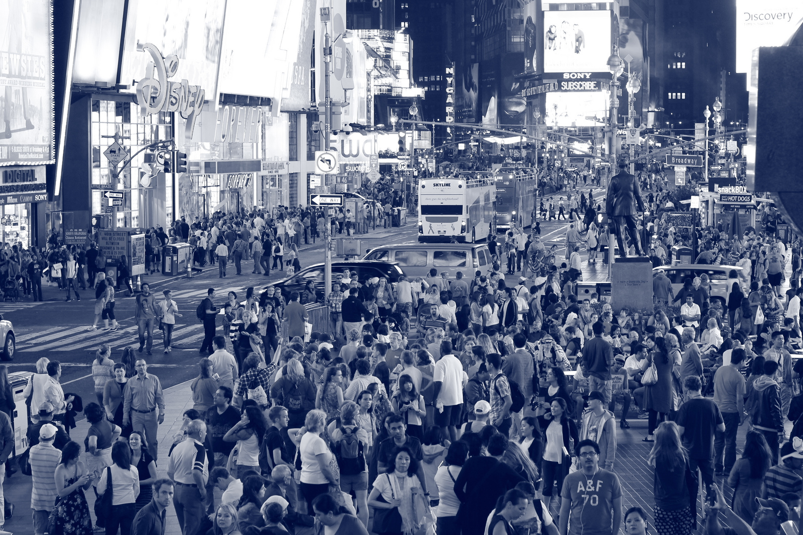 New York City - Times Square bei Nacht