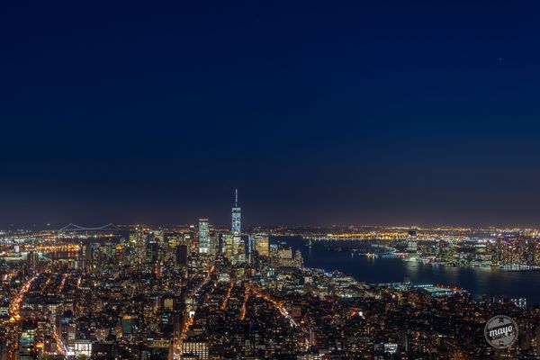 New York Downtown @ Night
