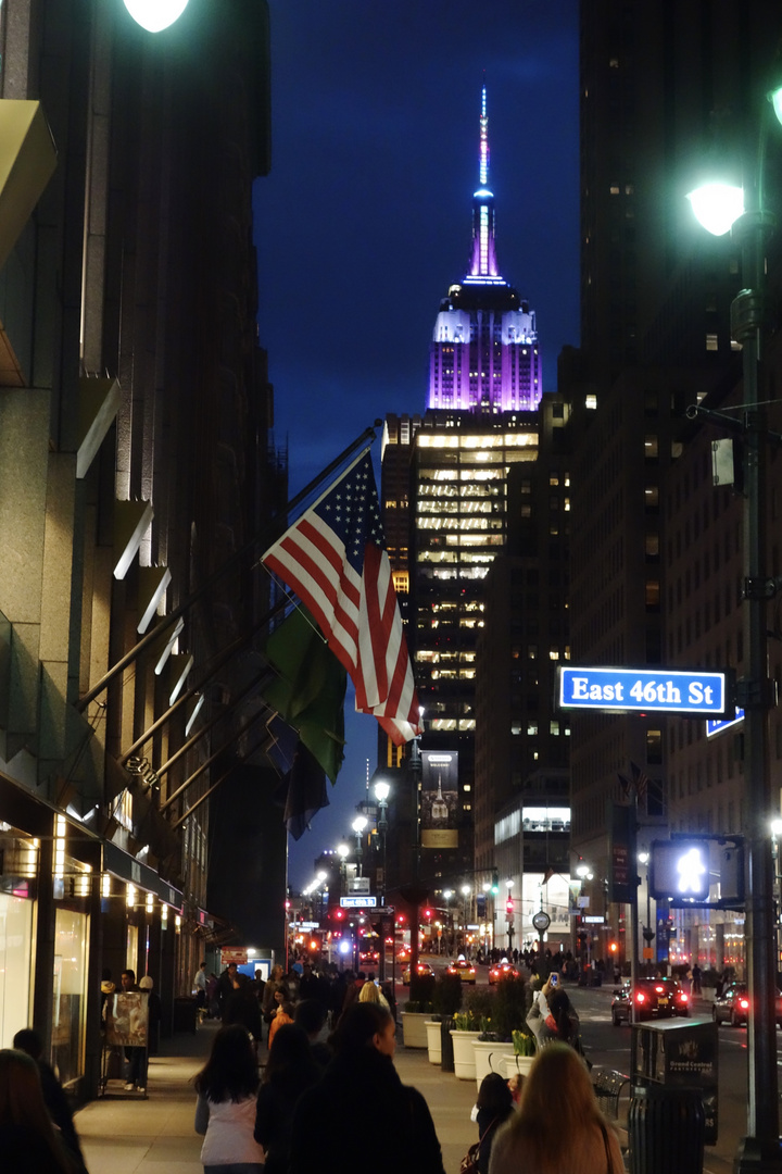 New York, East 46th St.